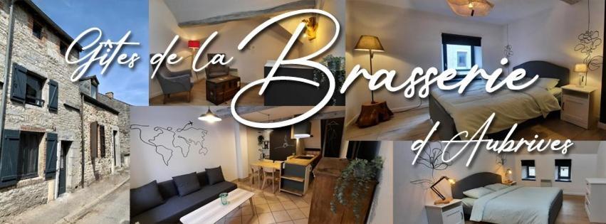 Les Gites De La Brasserie D'Aubrives La Malterie Et La Houblonniere Exterior foto